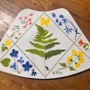 Vintage 60s Vera Neumann Botanical Fern & Floral Placemats Set of 4